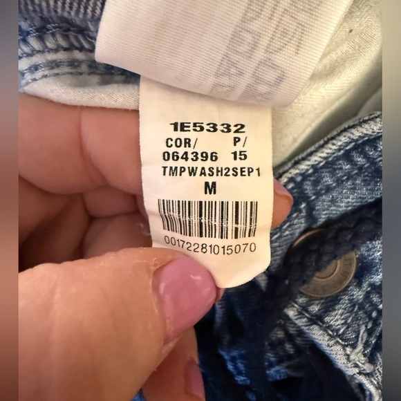 Abercrombie & Fitch Denim Jean Joggers Medium Vintage Y2K - Picture 3 of 8